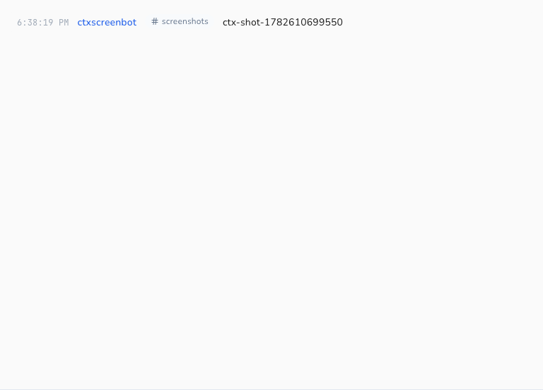 A private message showing an "in #channel" pill linking the conversation to its originating channel